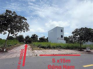 Nền the sol lô góc nội bộ đường d5  hàng hiếm!