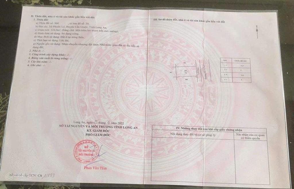 Chủ gửi bán nền biệt thự kdc phát hải phước lý, tây ninh
