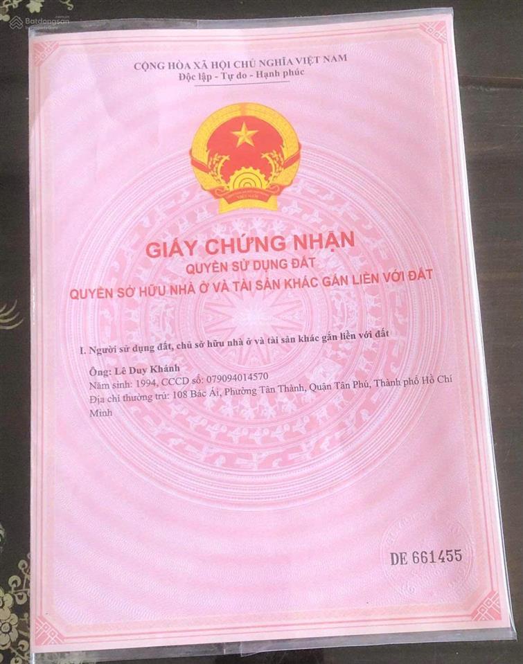 Chủ gửi bán nền biệt thự kdc phát hải phước lý, tây ninh
