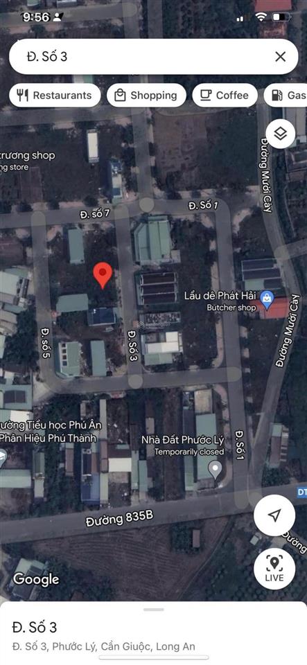 Chủ gửi bán nền biệt thự kdc phát hải phước lý, tây ninh