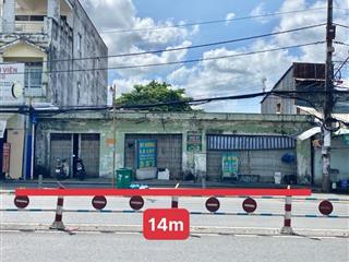 Bán nhà 2 mặt tiền 14m đường phạm hùng đoạn đông đúc gần cầu cái răng