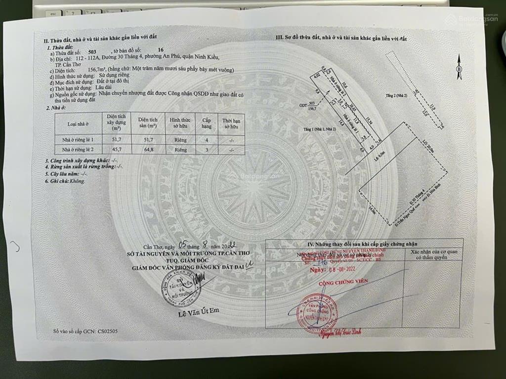 Bán toà nhà văn phòng mặt tiền đường 30/4 đoạn trung tâm cần thơ