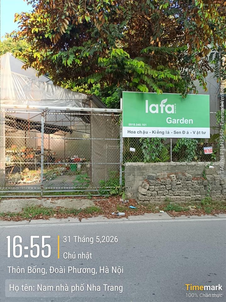 Bán đất đẹp tại xã sơn đông, sơn tây nay là đoài phương, hà nội, dt 1000m2, 17tỷ còn thương lượng