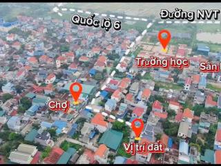 Cần bán 50m2 đất phú nghĩa chương mỹ, 900m ra ql6, sát kcn, giá chỉ nhỉnh 2 tỷ