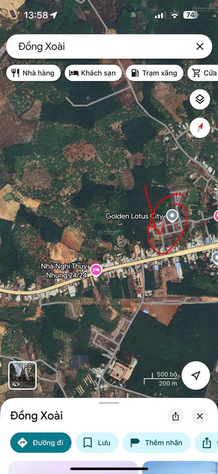 Bán đất nền golden lotus city bình phước, 32 triệu / m2, 149.8 m2, đường quốc lộ 14, đồng phú