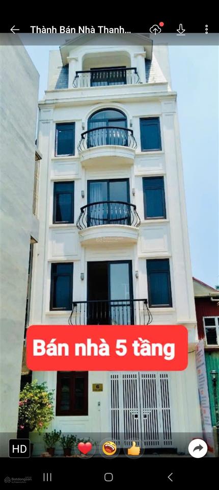 Bán nhà thượng thanh 66m 6tầng 10,5tỷ dân xây, full nội thất, khu phân lô thanh am, mua giữ tiền
