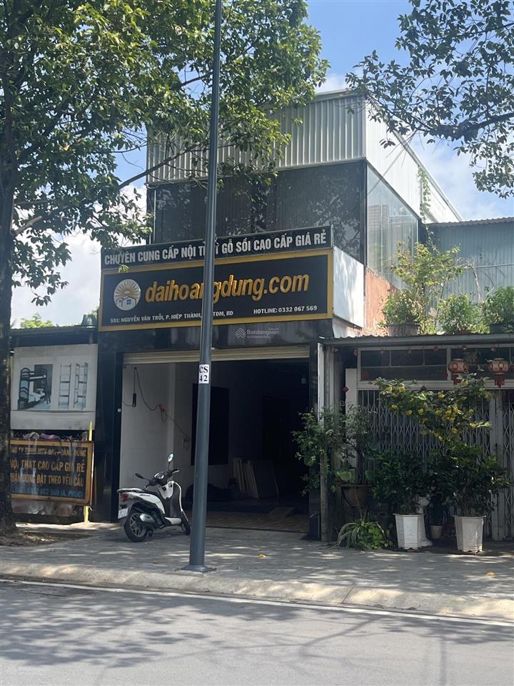 Chính chủ cần bán nhà mặt tiền kinh doanh đường nguyễn văn trỗi, thành phố thủ dầu một, bình dương