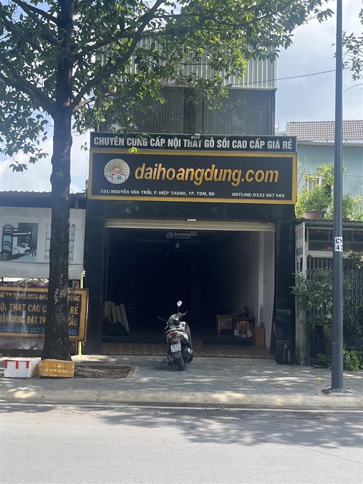 Chính chủ cần bán nhà mặt tiền kinh doanh đường nguyễn văn trỗi, thành phố thủ dầu một, bình dương