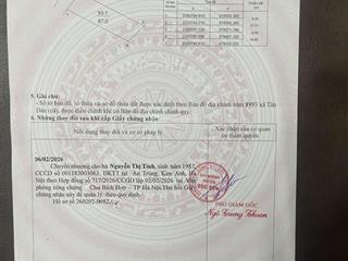 Chị chủ cần tiền bán gấp đất thổ cư nở hậu giá rẻ tân ninh,kim anh ( tân dân, sóc sơn ),hà nội