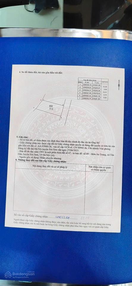 Chỉ 2 tỷ bán 77m² đất an trung, kim anh, gần kcn, vị trí thuận lợi.  0974 534 ***