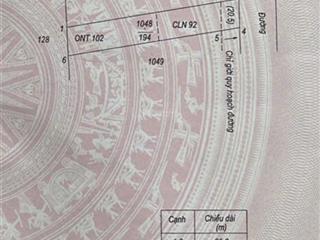 Bán đất tại thị trấn quỹ nhất, nghĩa hưng, nam định, 2,8 tỷ, 194 m2
