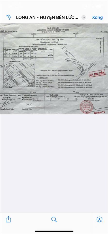 Cần bán gấp 2,5 héc đất khu vực trước mặt sân golf quốc tế royal long an, giá chỉ hơn 4tr/m2
