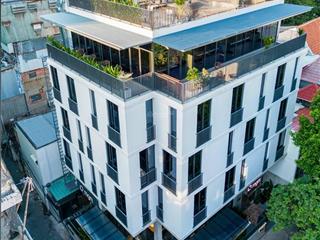 Siêu phẩm dòng tiền  tòa chdv nguyễn thị định  hầm 6 tầng  10 x 30m  tn 420 triệu/th chỉ 65 tỷ