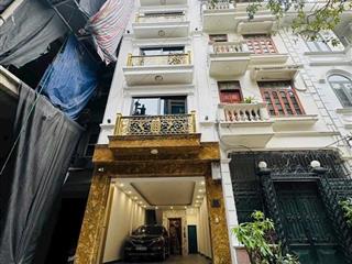 Bán nhà phùng chí kiên 56m  7 tầg  31 tỷ  phân lô quân đội gara 2 ôtô thang máy full nội thất