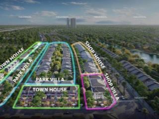 Bán nhà phố eco retreat ngay mặt hồ thiên nga, liền kề khu thương mại của bim group htls 24th