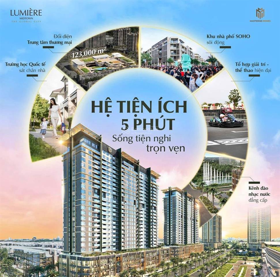 Chuyển nhượng lumiere midtown, 1pn 7.45 tỷ và 2pn 9.55 tỷ