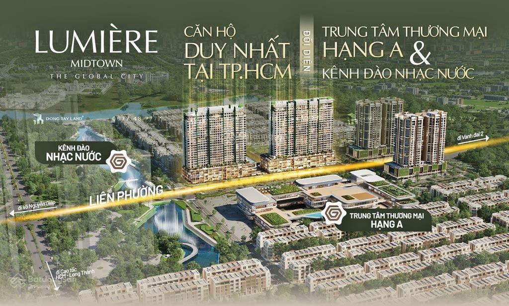 Chuyển nhượng lumiere midtown, 1pn 7.45 tỷ và 2pn 9.55 tỷ