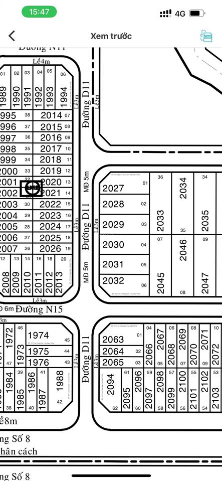 Kdc long hậu nam sài gòn đường d11, dt 9mx22.5m hướng tây, giá 25.5tr/m2, rẻ hơn tt 3tr/m2