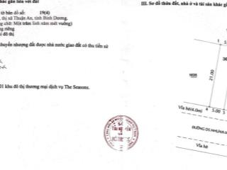Bán đất nền tại 36, 37 đường d5, the seasons lái thiêu, giá 5,3 tỷ/nền, đối diện bệnh viện becamex