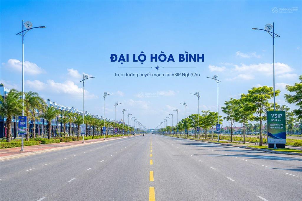 Shophouse 3 tầng mặt đại lộ hòa bình 40m sản phẩm khan hiếm đáng sở hữu