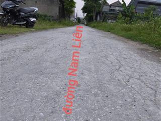 Hót hót cắt lỗ 300 triệu chính chủ bán lô đất đẹp mặt đường nam liên thuộc nghi liên cũ nay th