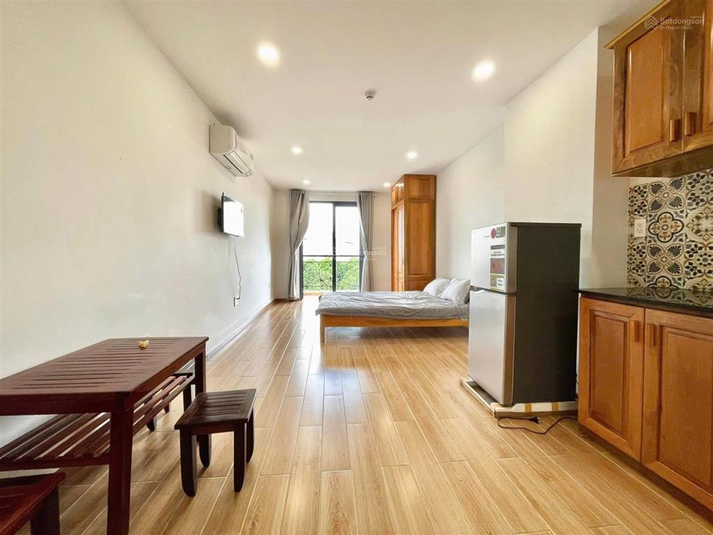 Cho thuê căn hộ full nội thất, có ban công gần cityland, phan văn trị, lotte mart gò vấp