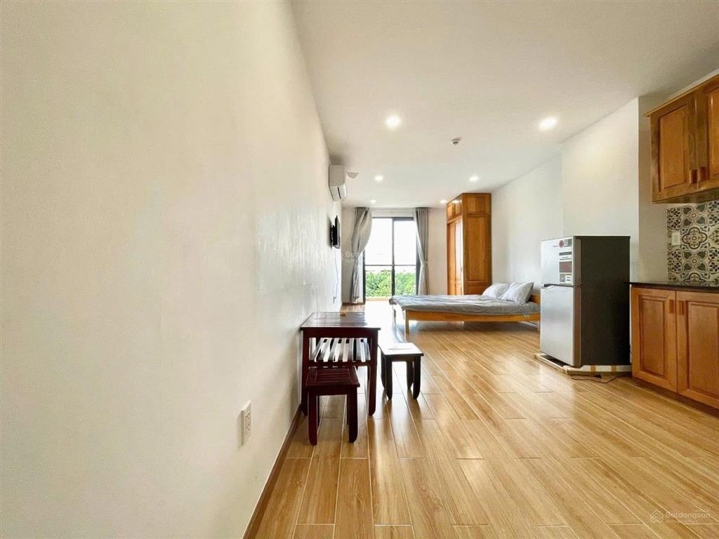 Cho thuê căn hộ full nội thất, có ban công gần cityland, phan văn trị, lotte mart gò vấp