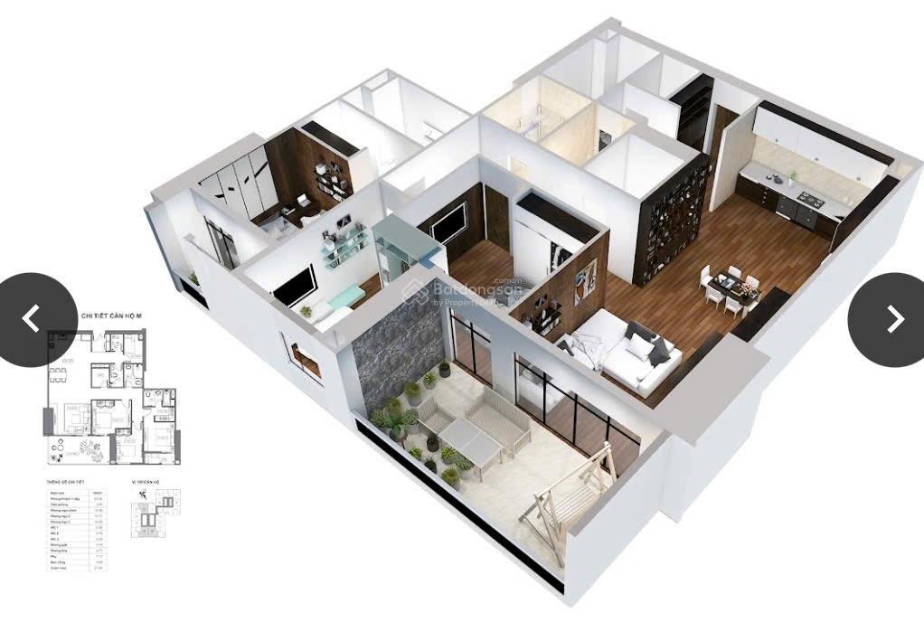 Chính chủ bán căn hộ vip 155m2 tầng đẹp 4pn, sân vườn siêu rộng tại hpc landmark tố hữu hà đông