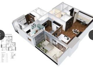 Chính chủ bán căn hộ vip 155m2 tầng đẹp 4pn, sân vườn siêu rộng tại hpc landmark tố hữu hà đông