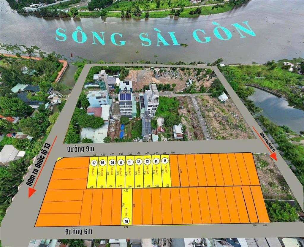 Chỉ còn vài căn suất nội bộ trong khu dân cư đồng bộ  quốc lộ 13, sát vạn phúc, sổ hoàn công