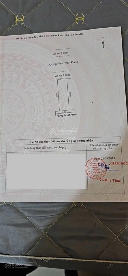 Bán đất mặt tiền phan văn đáng gần chợ, trục đường kinh doanh buôn bán sầm uất