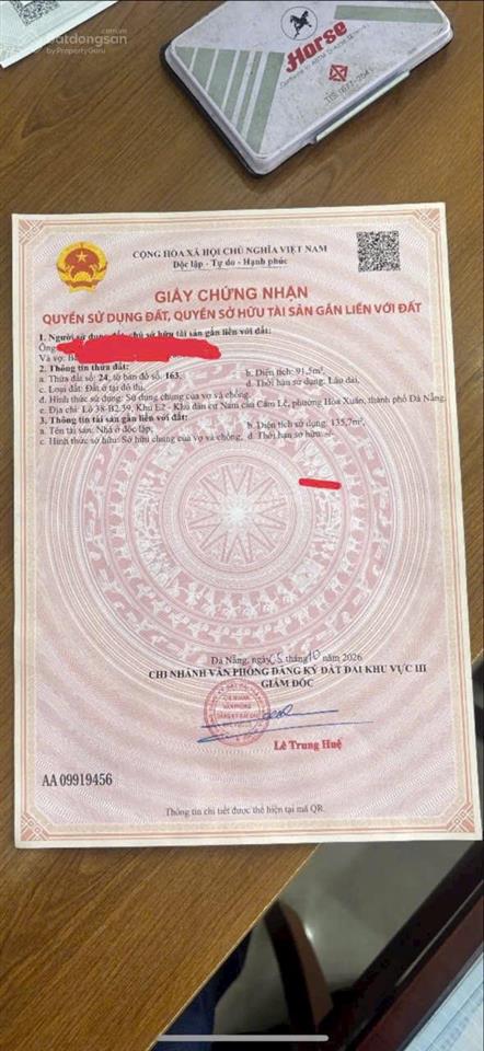 Cần bán gấp nhà 2 tầng hòa xuân gần công viên trường học các cấp, gần aeon mall đà nẵng.