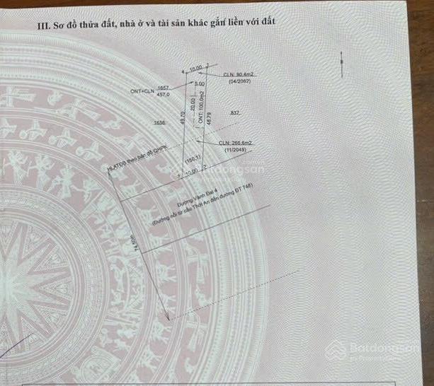 Bán đất mặt tiền đường vành đai 4 giao dt748 an điền bến cát bình dương