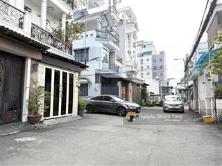 Căn hộ 4 tầng sẵn dòng tiền hẻm xe hơi tránh đường quang trung. diện tích 70m2 (4 x 18), gồm 10 pn.