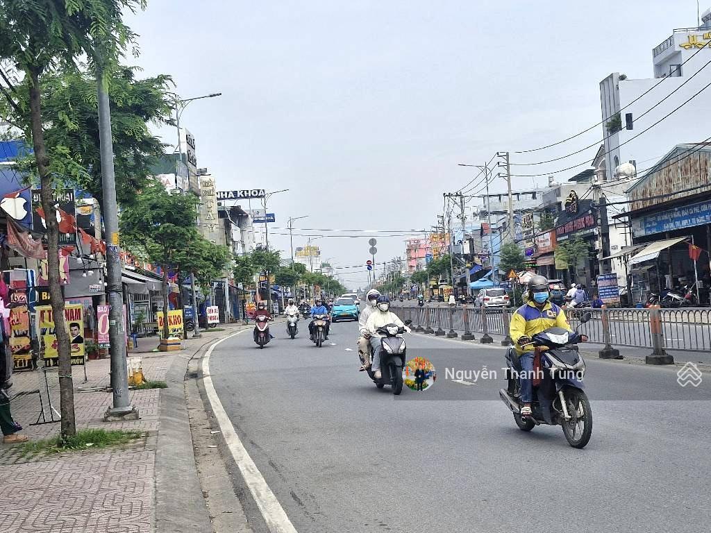 Mặt tiền kinh doanh đường tô ký, nhà cấp 4, dt 317m2 (10 x 32), đường nhựa 16m, gần chợ trung chánh