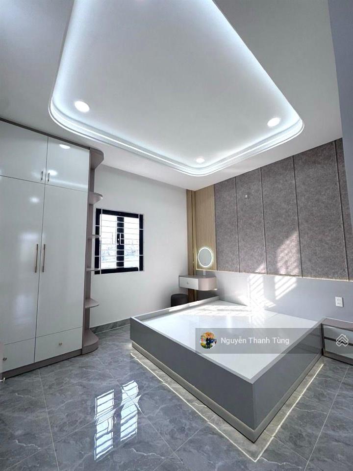 Nhà mới đẹp ở ngay 4 tầng đường hiệp thành 13, diện tích 59m2 (4 x 15), hẻm 5m xe hơi vào nhà.