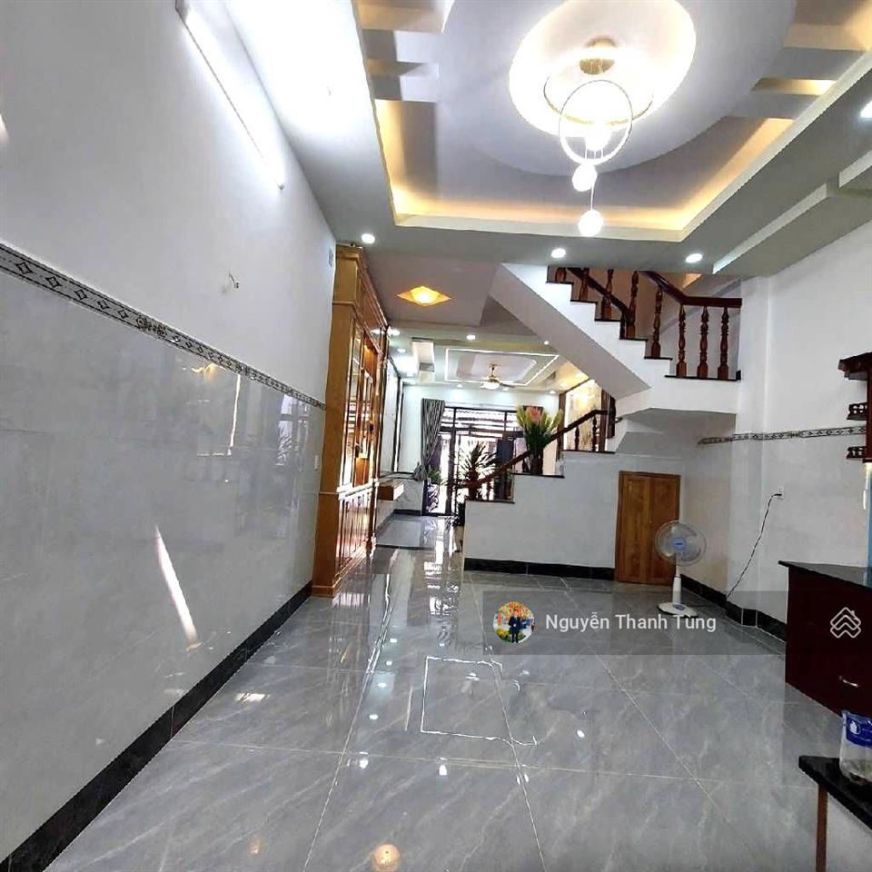 Siêu phẩm 4 tầng đường nhánh 8m lê văn khương, thới an, diện tích 80m2 (4.5 x 18), nhà mới ở ngay