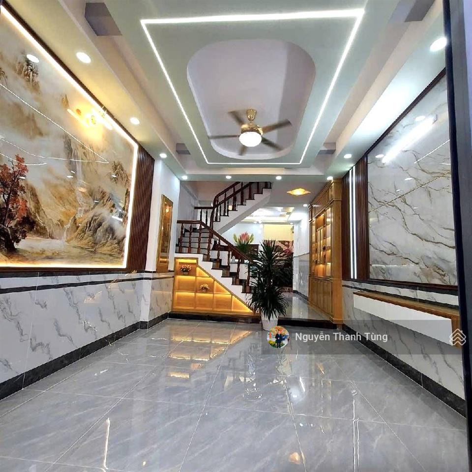 Siêu phẩm 4 tầng đường nhánh 8m lê văn khương, thới an, diện tích 80m2 (4.5 x 18), nhà mới ở ngay