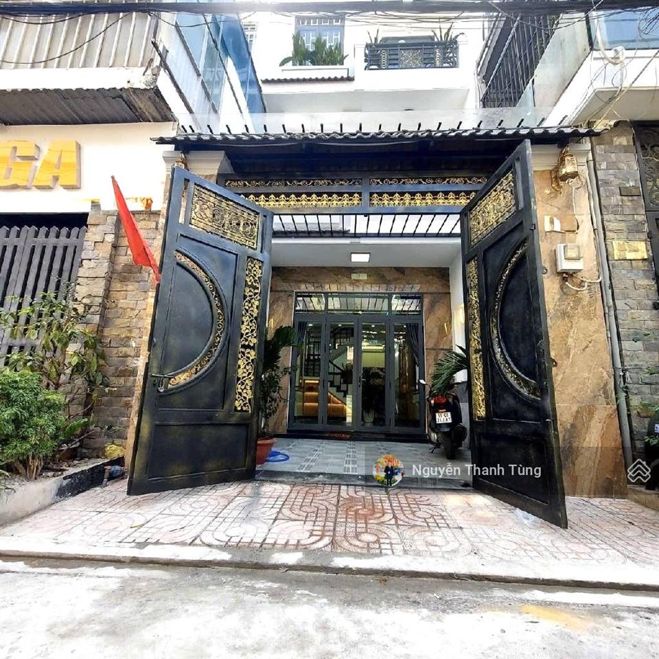 Siêu phẩm 4 tầng đường nhánh 8m lê văn khương, thới an, diện tích 80m2 (4.5 x 18), nhà mới ở ngay