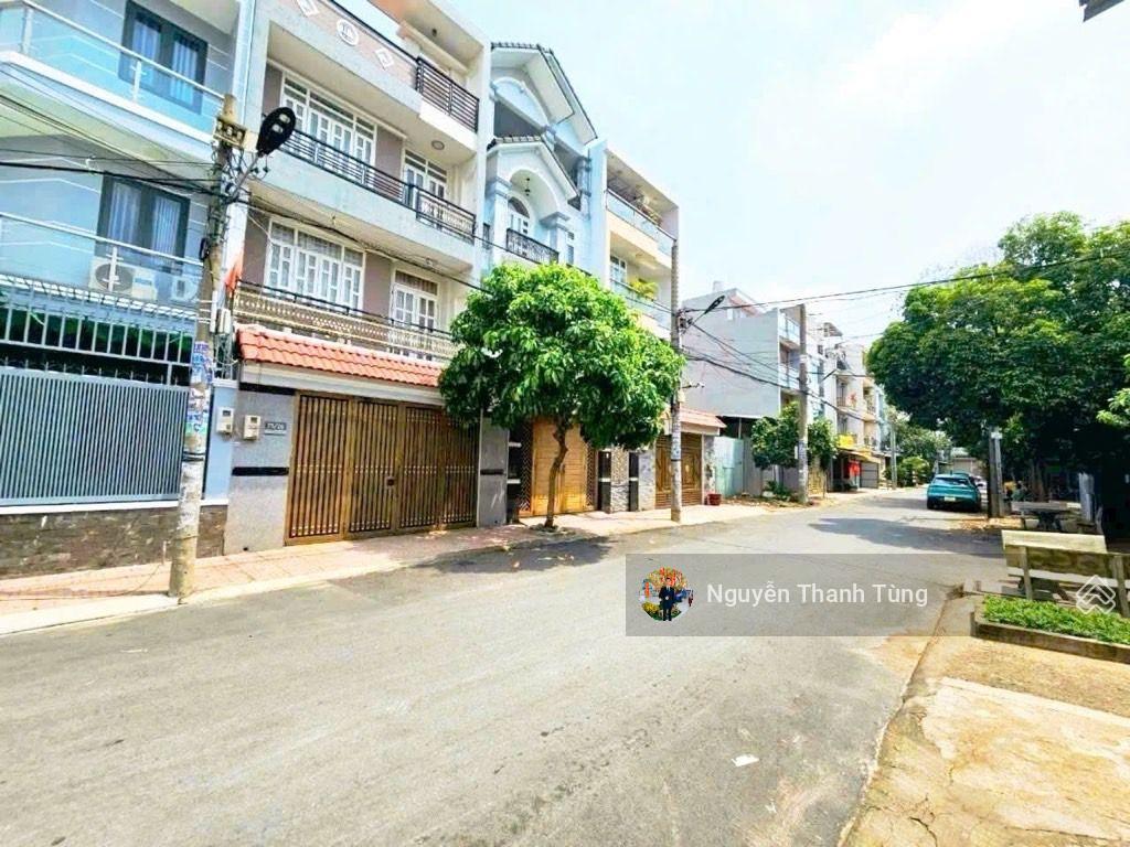 Siêu hiếm  biệt thự 4 tầng lô góc khu phân lô đường nguyễn thị búp, diện tích 141m2, ngang 8m.