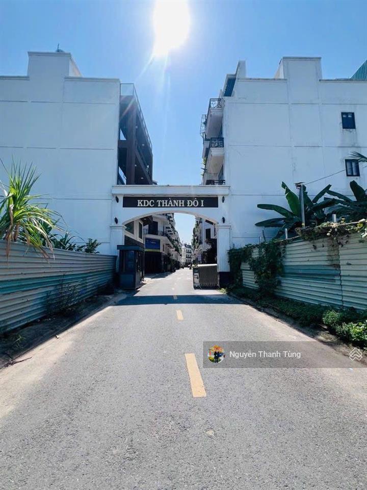 Nhà 5 tầng đường thạnh xuân 38, thới an  diện tích 73m2, khu dân cư thành đô đường 6m thông bàn cờ