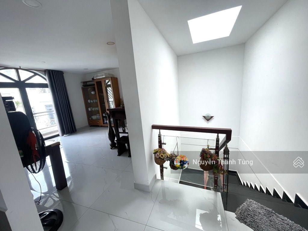 Nhà 4 tầng khu phân lô đường thạnh xuân 24, thới an, diện tích 119m2, ngang 6m, hẻm xe hơi tránh 6m