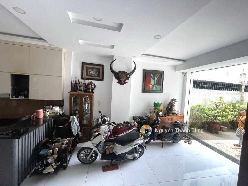 Nhà 4 tầng khu phân lô đường thạnh xuân 24, thới an, diện tích 119m2, ngang 6m, hẻm xe hơi tránh 6m