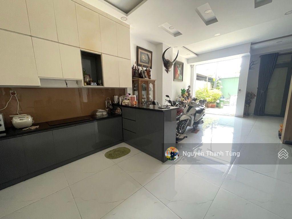 Nhà 4 tầng khu phân lô đường thạnh xuân 24, thới an, diện tích 119m2, ngang 6m, hẻm xe hơi tránh 6m