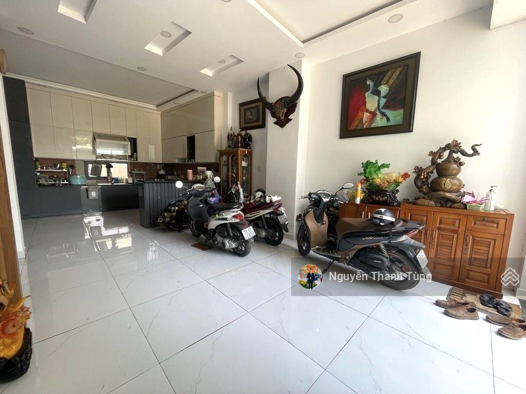 Nhà 4 tầng khu phân lô đường thạnh xuân 24, thới an, diện tích 119m2, ngang 6m, hẻm xe hơi tránh 6m