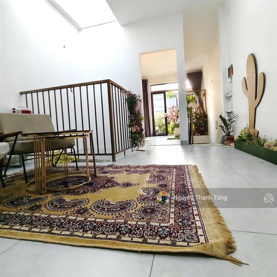 Siêu phẩm nhà mới 2 tầng xe hơi ngủ nhà gần đường lê thị riêng, thới an. 98m2, hẻm 4m thông.