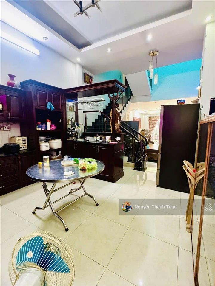 Nhà 4 tầng hẻm 10m thông đường phan văn hơn, quận 12, dt 88m2, ngang gần 5m, gần cầu tham lương.