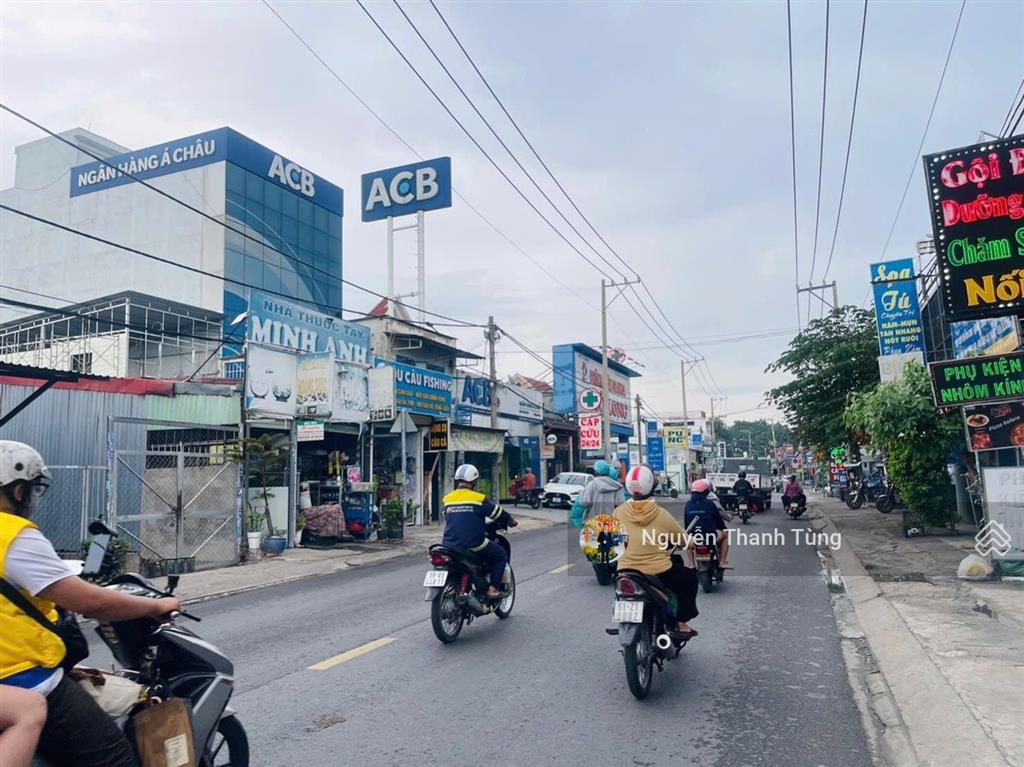 Bán lô đất mặt tiền đường hà huy giáp, quận 12  diện tích 127m2, ngang hơn 5m, kinh doanh đa ngành