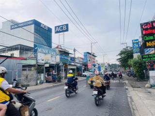 Bán lô đất mặt tiền đường hà huy giáp, quận 12  diện tích 127m2, ngang hơn 5m, kinh doanh đa ngành