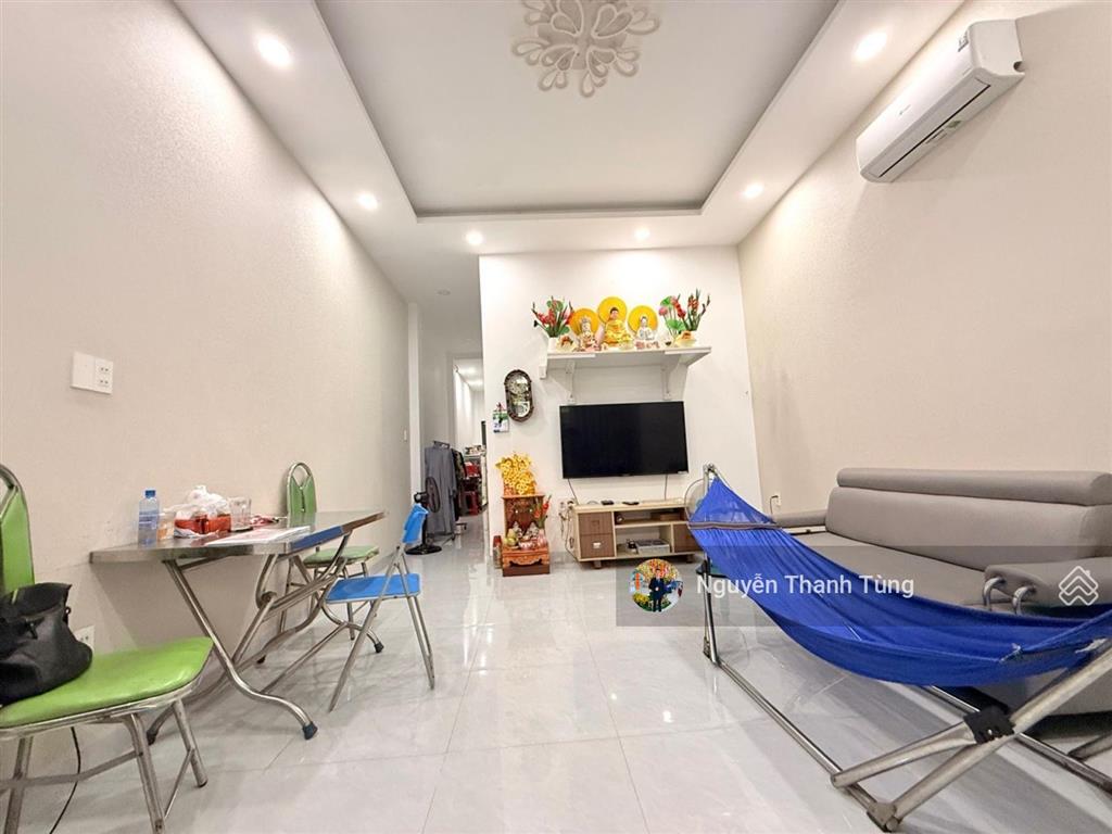 Nhà 4 tầng khu dân cư tân tiến, tân thới hiệp, quận 12, dt 100m2, ngang 5m hiếm, sẵn dòng tiền.